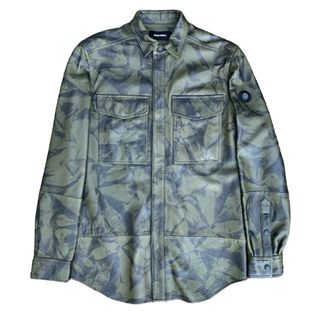 ディーゼル(DIESEL)のDIESEL アーカイブ ミリタリー柄 ラムスキン ジャケット(レザージャケット)