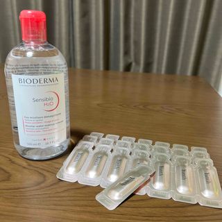 ビオデルマ(BIODERMA)のYunth生ビタミンC美白美容液･ビオデルマ クレンジングウォーター 500ml(その他)