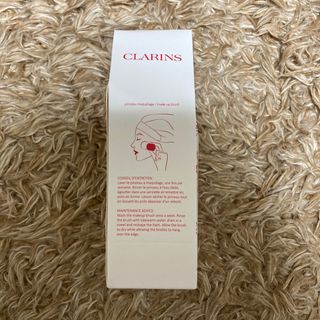 クラランス(CLARINS)のクラランス　メイクブラシ　化粧ブラシ　チークブラシ　パウダーブラシ(チーク/フェイスブラシ)