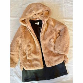 ザラキッズ(ZARA KIDS)のZARA ファーコート　128cm(ジャケット/上着)