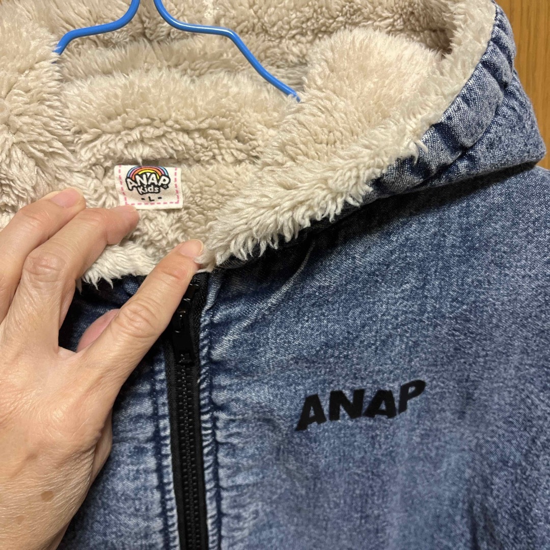 ANAP(アナップ)のANAP ジュニア　L キッズ/ベビー/マタニティのキッズ服女の子用(90cm~)(ジャケット/上着)の商品写真