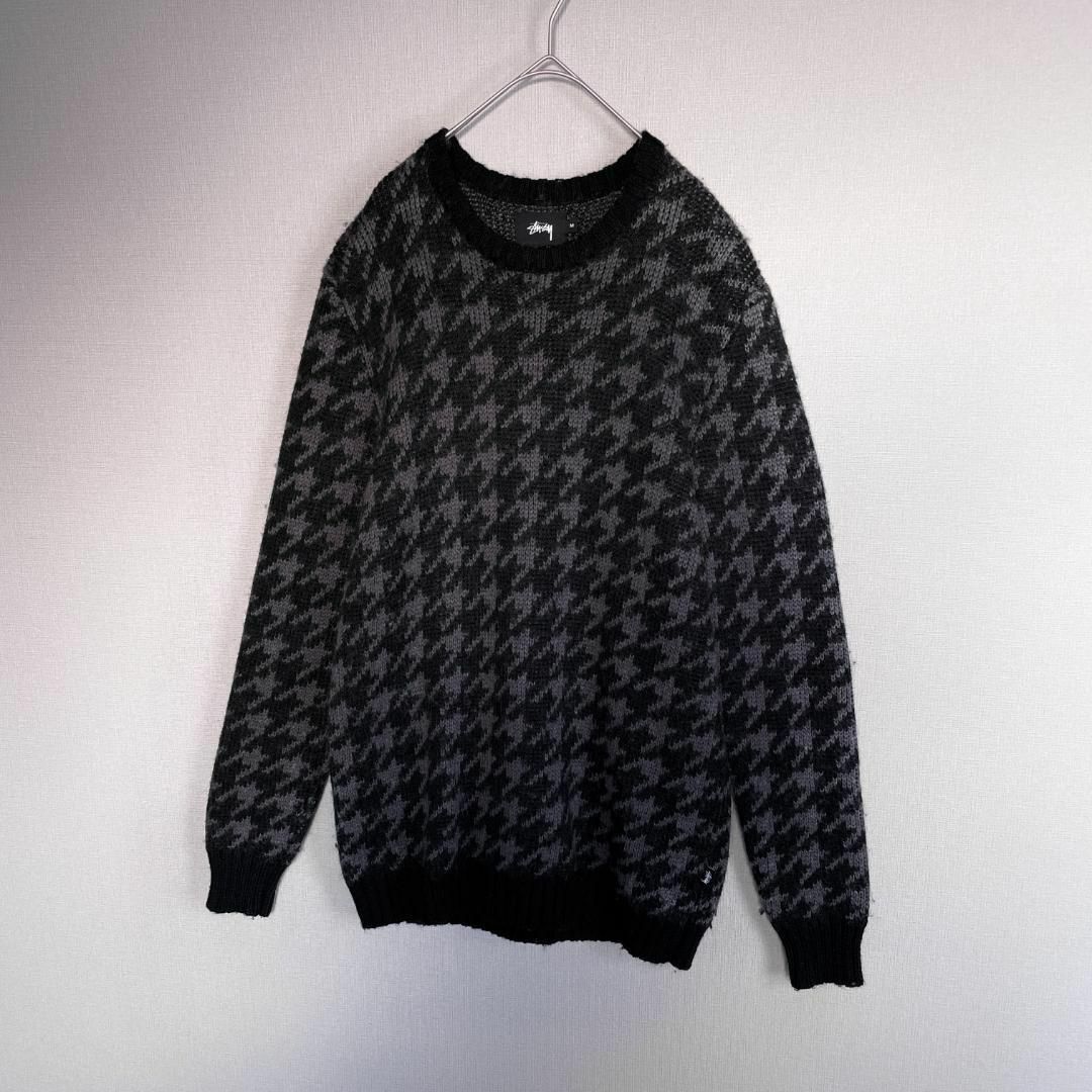 STUSSY - 【レアデザイン☆千鳥格子】ステューシー ニット セーター