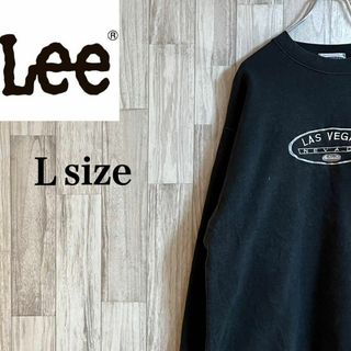 リー(Lee)のリーヘビーウェイトスウェット　ヴィンテージ　ユニセックス　ロゴ　古着(スウェット)