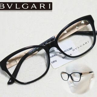 ブルガリ(BVLGARI)の新品【ブルガリ】DIVA'S DREAM アイウェア 眼鏡フレーム メガネ 黒(サングラス/メガネ)