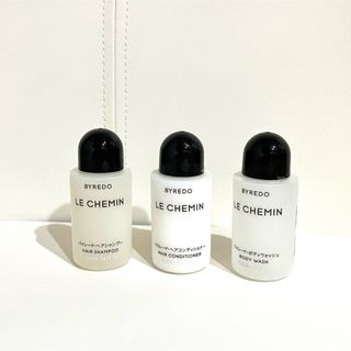 バレード(BYREDO)の【BYRADO】アメニティ 3本セット(サンプル/トライアルキット)