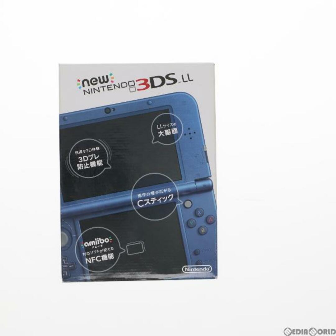ニンテンドー3DS - (本体)Newニンテンドー3DS LL メタリックブルー(RED