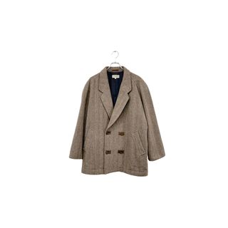 pierre cardin SAMEDI DIMANCHE jacket ピエールカルダン テーラードジャケット ダブル ヴィンテージ 単品 8(テーラードジャケット)