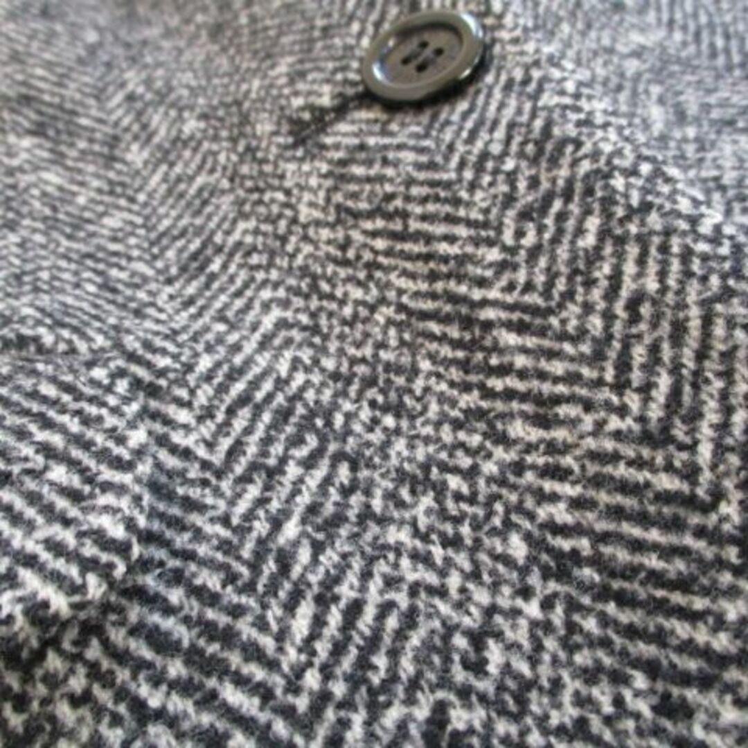 INED(イネド)のイネド INED グレー ジャケット 13 日本製 秋冬 大きいサイズ 美品 レディースのジャケット/アウター(テーラードジャケット)の商品写真