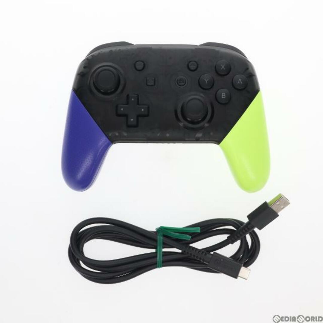 超豪華 NINTENDO SHOP購入SWITCH PROプロコントローラー スプラ