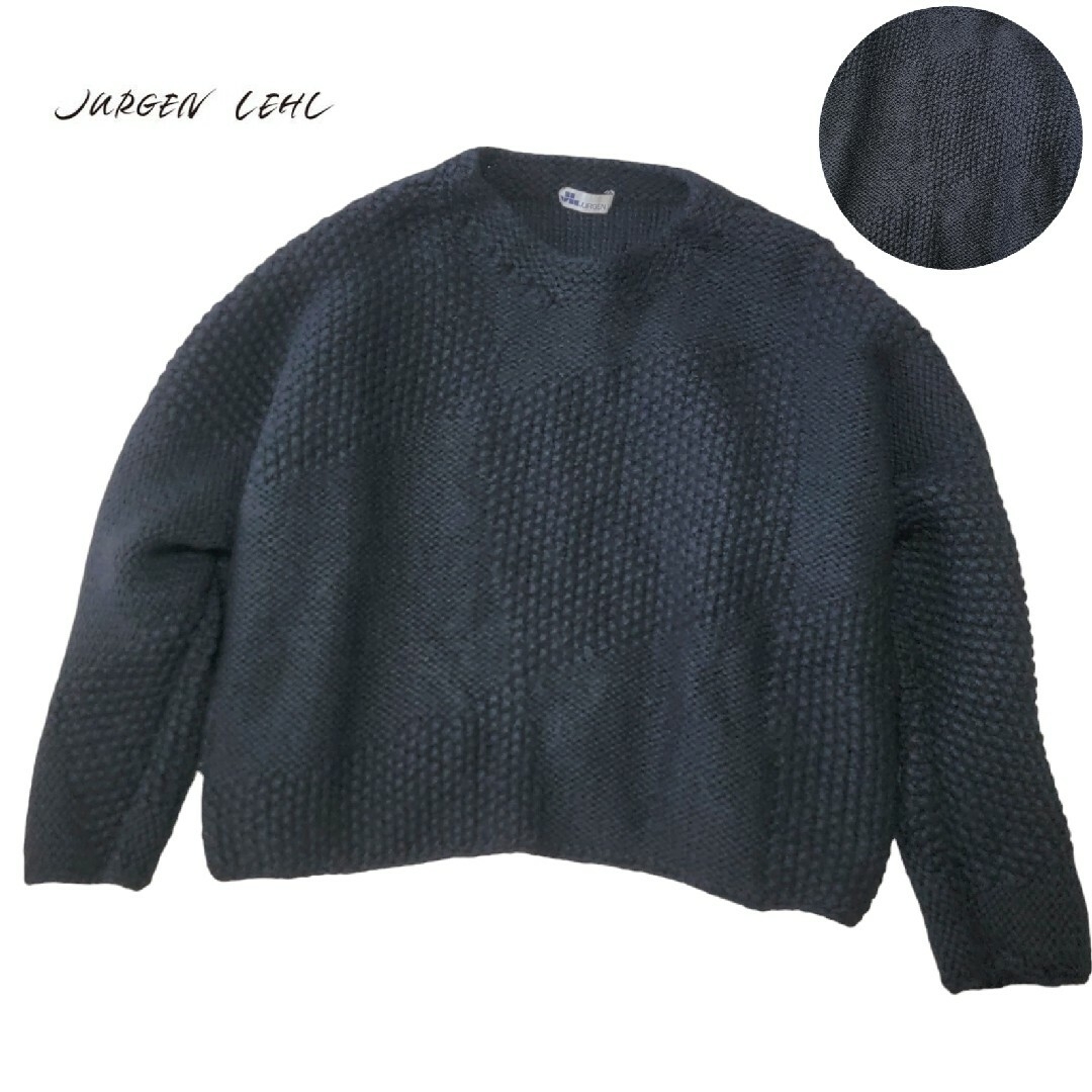 【初期】Jurgen Lehl ヨーガンレール 圧縮ウール生地 ニット セーターのサムネイル