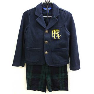 ラルフローレン(Ralph Lauren)の＜ラルフローレン/Ralph Lauren＞110cm スーツ 紺＆紺×緑 フォーマル 入園式 結婚式 発表会 謝恩会 冠婚葬祭【中古】子供服 キッズ kids 男の子 902032(その他)