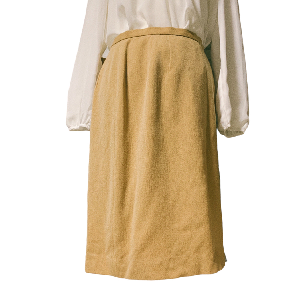 大きいサイズ　東京スタイル　Anis  高級ウール100% 膝丈　スカート レディースのスカート(ひざ丈スカート)の商品写真