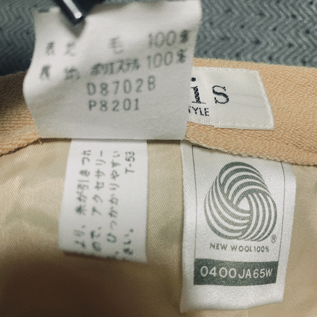 大きいサイズ　東京スタイル　Anis  高級ウール100% 膝丈　スカート レディースのスカート(ひざ丈スカート)の商品写真