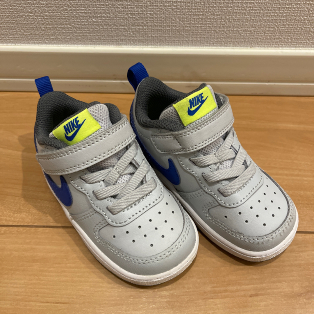 NIKE(ナイキ)の【美品】NIKE★12cm★スニーカー★男の子★グレー★ キッズ/ベビー/マタニティのベビー靴/シューズ(~14cm)(スニーカー)の商品写真