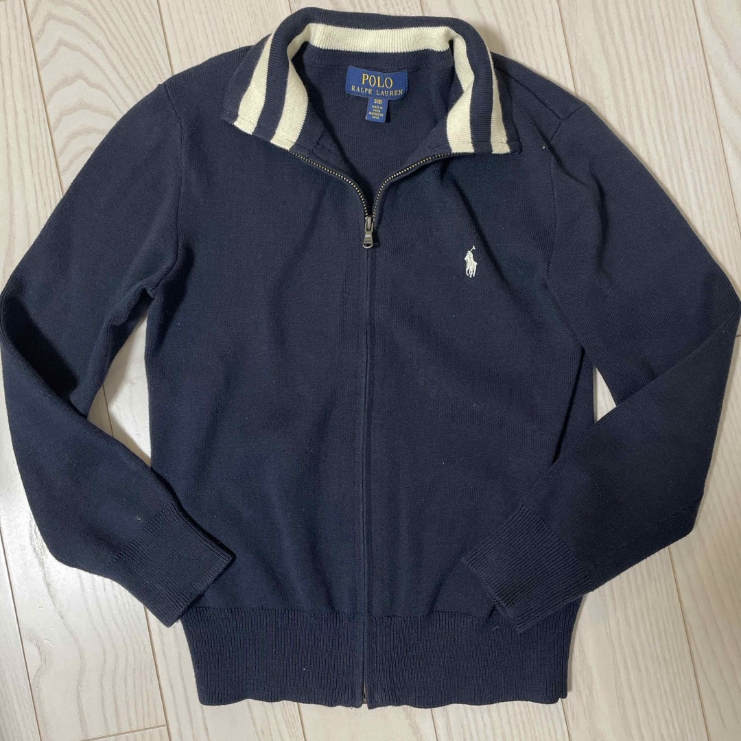 Ralph Lauren(ラルフローレン)のラルフローレンのキッズカーディガン　140㎝サイズ キッズ/ベビー/マタニティのキッズ服男の子用(90cm~)(カーディガン)の商品写真