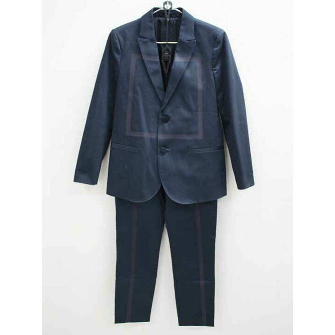 【値下げ!】▲アルマーニ ジュニア/Armani Junior▲142/130cm(10A/8A) スーツ 濃紺 フォーマル 入学式 卒業式 冠婚葬祭 結婚式 発表会 謝恩会子供服 キッズ kids ジュニア 男の子 412122約515cm股下