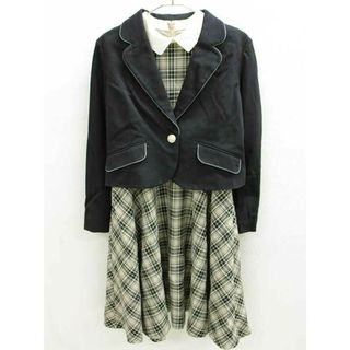 ポンポネット(pom ponette)の【値下げ!】＜ポンポネット/pom ponette＞150cm アンサンブル 濃紺＆ベージュ×紺 ’20年製 フォーマル 入学式 卒業式 結婚式 発表会 謝恩会 冠婚葬祭【中古】子供服 キッズ kids ジュニア 女の子 102122(その他)