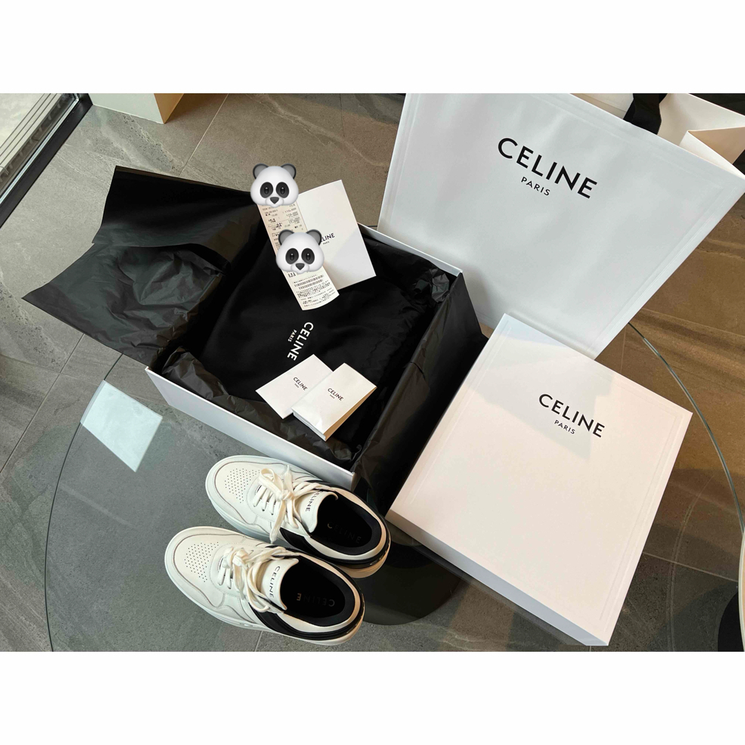 celine - CELINE セリーヌ ブロックスニーカー 36サイズ 未使用の通販