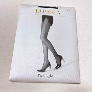 ラペルラ(LA PERLA)のラ　ペルラ★タイツ　網タイツ　パールライト(タイツ/ストッキング)