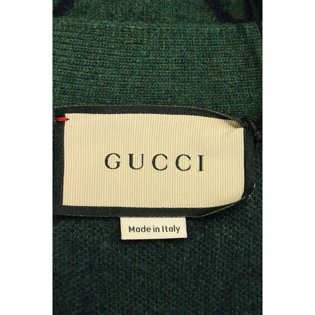 Gucci - グッチ 678939 XKB6P GG柄ウールカーディガン メンズ Sの通販