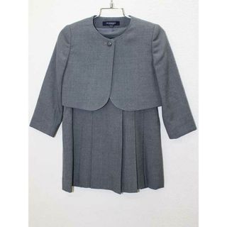 バーバリー(BURBERRY)の【値下げ!】♪バーバリー/BURBERRY♪100cm アンサンブル グレー フォーマル 見学会 説明会 お稽古 お教室 通塾 通園 スクール 冠婚葬祭【中古】子供服 キッズ kids 女の子 319022(その他)