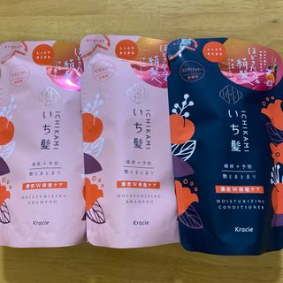 イチカミ(いち髪)の《シャンプー&コンディショナー》いち髪 濃密W保湿ケア 詰め替え 330ml (シャンプー/コンディショナーセット)