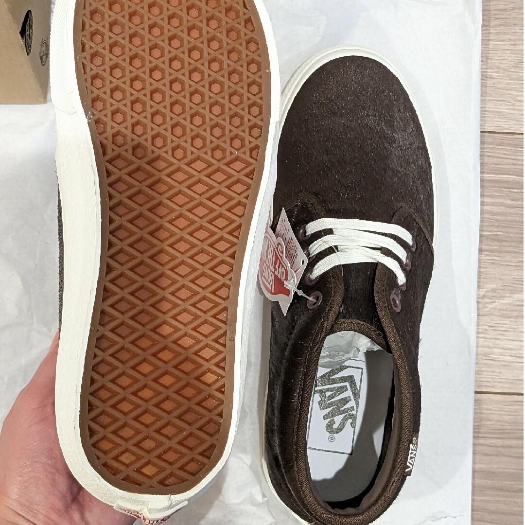 新品 VANS CHUKKA 未使用 ハラコ バンズ チャッカ スニーカー 限定