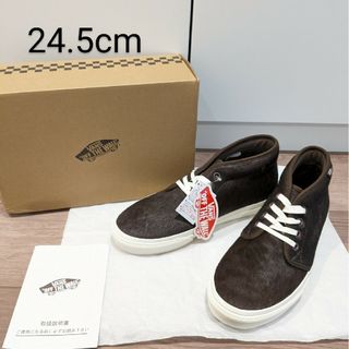 ヴァンズ(VANS)の新品 VANS CHUKKA 未使用 ハラコ バンズ チャッカ スニーカー 限定(スニーカー)