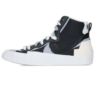 ナイキ(NIKE)のナイキ ×サカイ Sacai  Blazer Mid BV0072-002 ブレーザーミッドスニーカー メンズ 27.5cm(スニーカー)