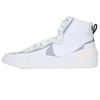 ナイキ(NIKE)のナイキ ×サカイ Sacai  Blazer Mid BV0072-100 ブレーザーミッドスニーカー メンズ 27.5cm(スニーカー)