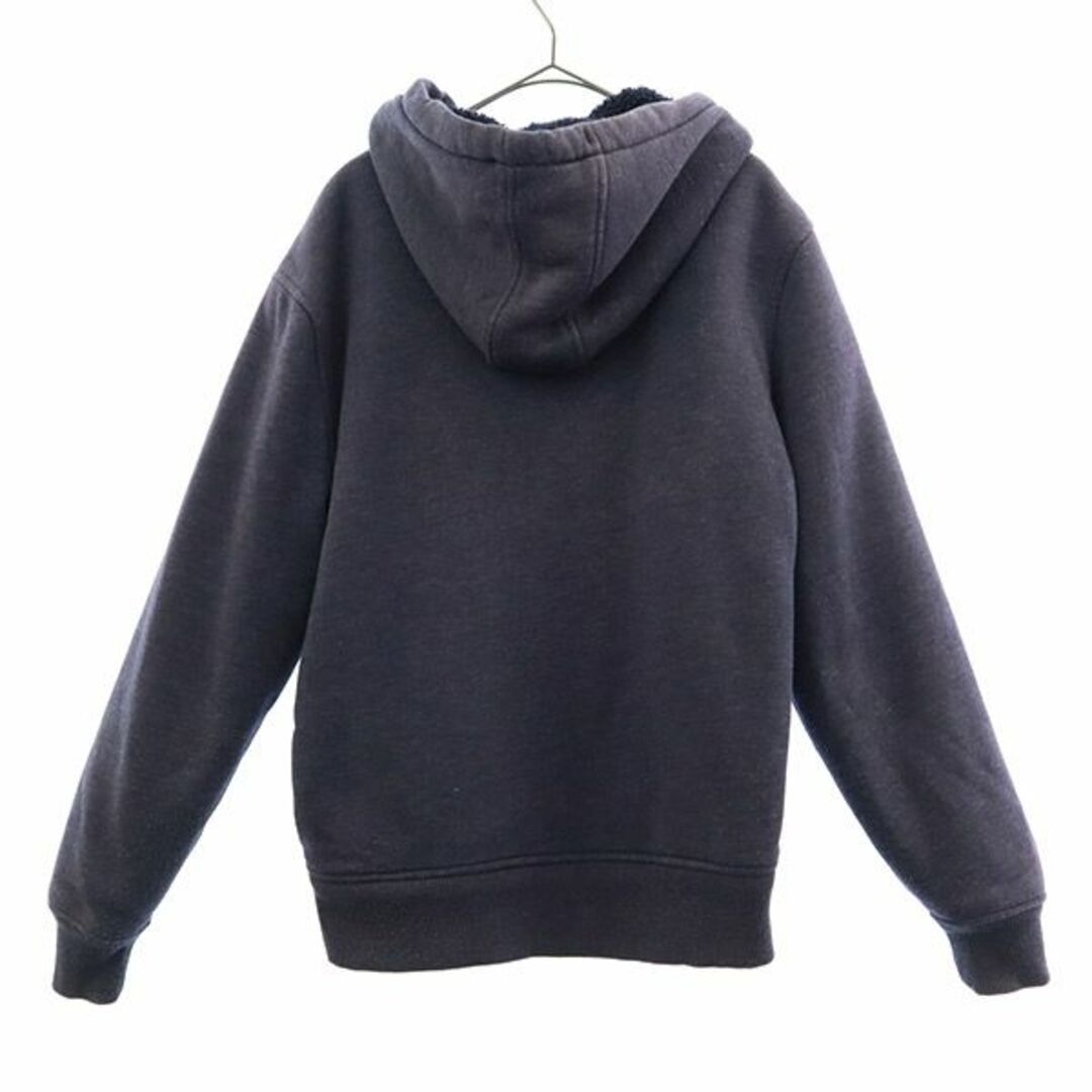 GAP(ギャップ)のギャップ ワッペン 長袖 ジップパーカー S グレー GAP スウェット メンズ 古着 【231130】 メンズのトップス(パーカー)の商品写真