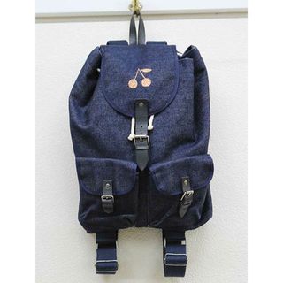 【新入荷!】▽ボンポワン/BONPOINT▽リュックサック/鞄 インディゴ【中古】子供 キッズ kids 女の子 春夏秋冬 511132(リュックサック)