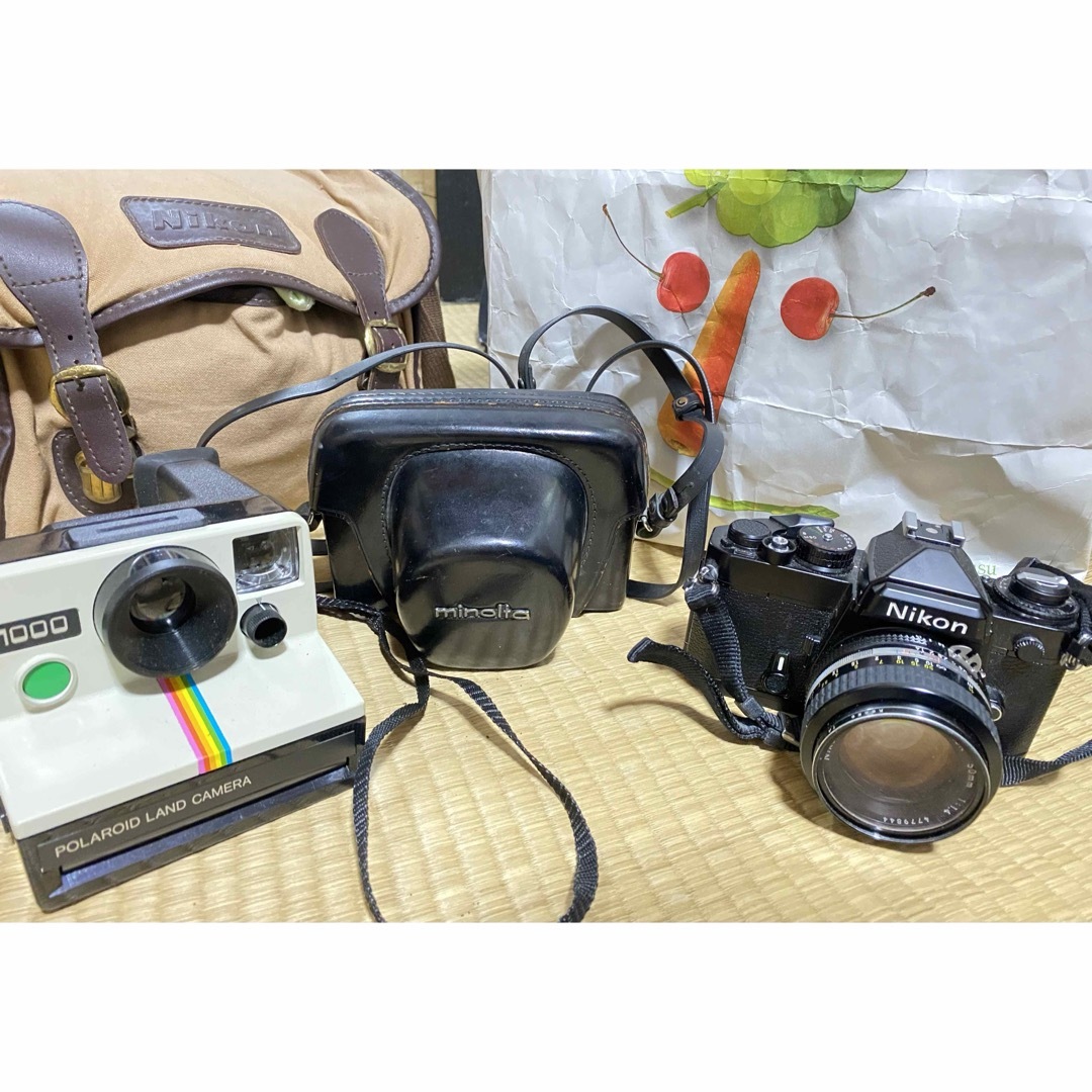 Nikon(ニコン)のカメラセット（Nikon、ポラロイド、minolta） スマホ/家電/カメラのカメラ(フィルムカメラ)の商品写真