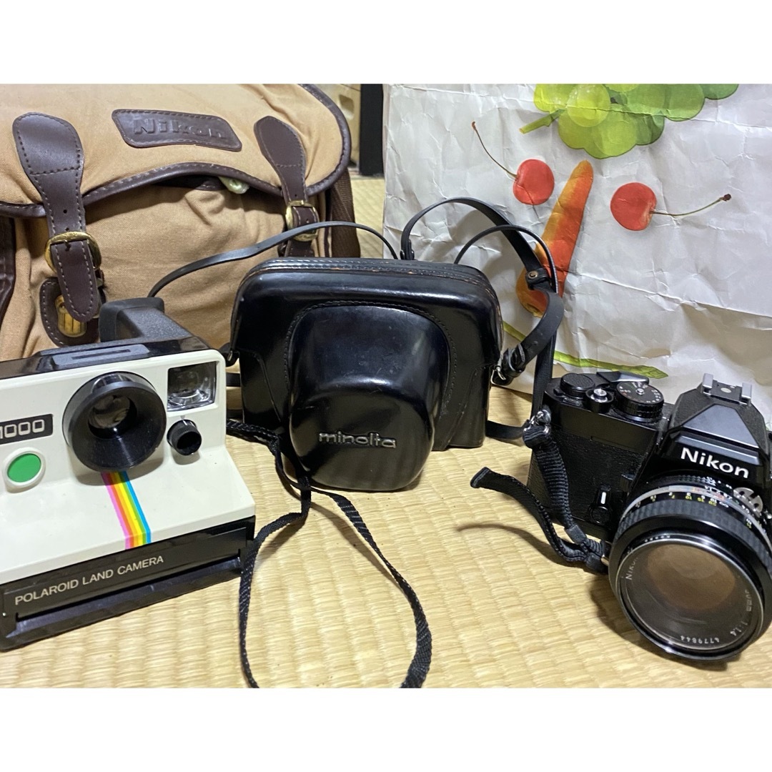 Nikon(ニコン)のカメラセット（Nikon、ポラロイド、minolta） スマホ/家電/カメラのカメラ(フィルムカメラ)の商品写真