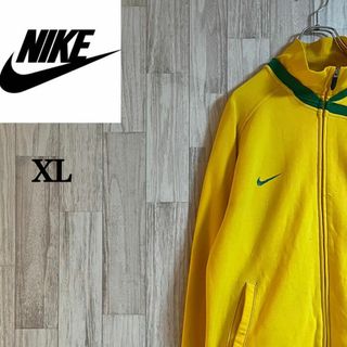 ナイキ(NIKE)のナイキトラックジャケット　ブラジル代表　サッカースポーツウェア　ビッグシルエット(ナイロンジャケット)