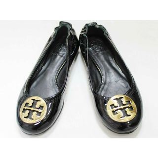 トリーバーチ(Tory Burch)の【値下げ!】[トリーバーチ/TORY BURCH]17.5-18cm位 バレエシューズ/靴 黒 フォーマル 結婚式 発表会 謝恩会 冠婚葬祭【中古】子供 キッズ kids 女の子 春夏秋冬 605032(その他)