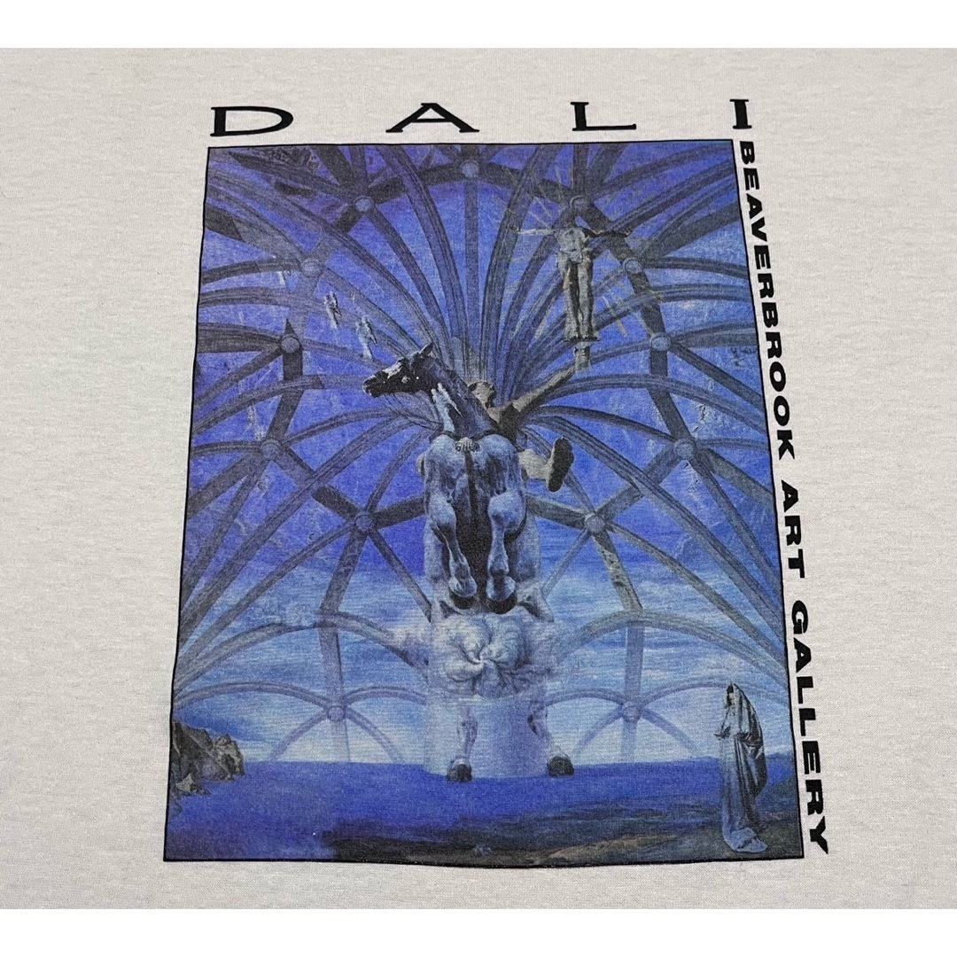 90s サルバドール　ダリ tシャツ ゴッホ　モネ　アートT dali ARTshirt