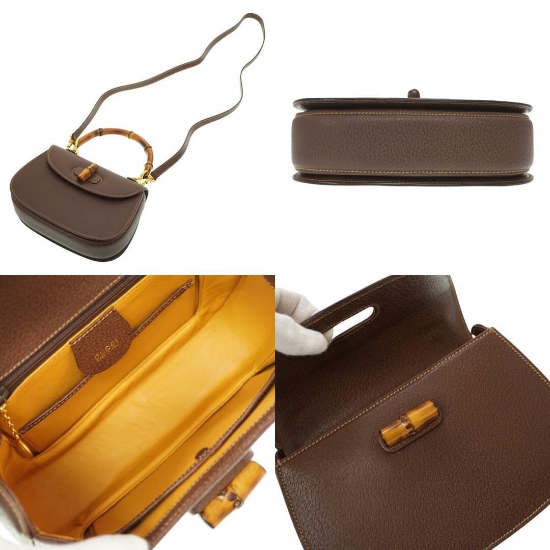 GUCCI - 新品同様 グッチ バンブー ショルダー ハンドバッグ GUCCI - 新品同様 グッチ バンブー ショルダー ハンドバッグ