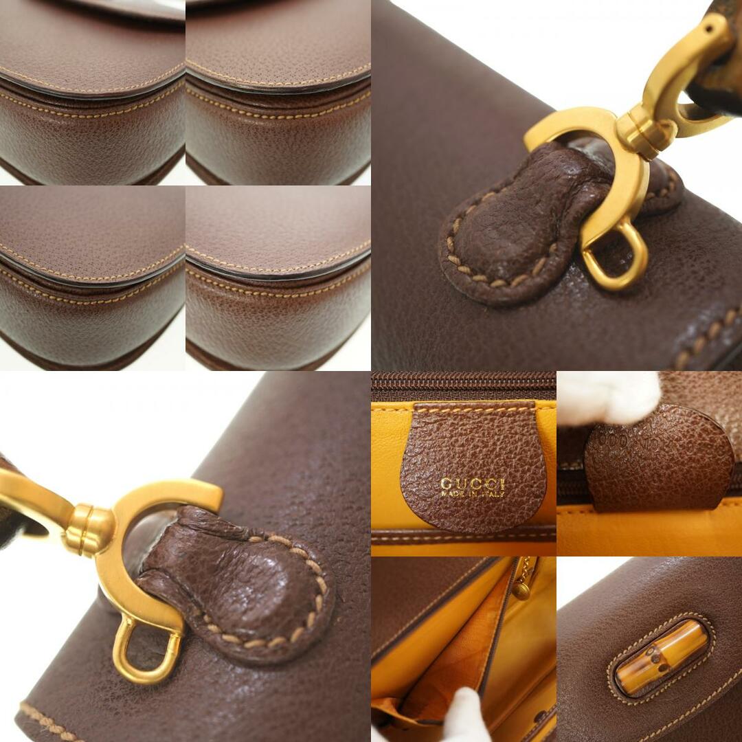 GUCCI - 新品同様 グッチ バンブー ショルダー ハンドバッグ GUCCI - 新品同様 グッチ バンブー ショルダー ハンドバッグ