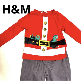 エイチアンドエム(H&M)のクリスマス　サンタさん　セットアップ(その他)