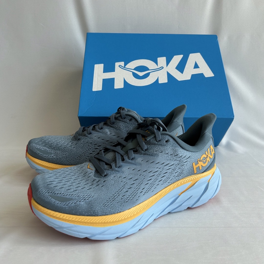 【新品・未使用】26.0cm　HOKA クリフトン８　ワイド | フリマアプリ ラクマ