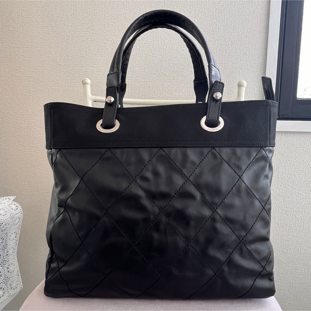 極美品】シャネル CHANEL パリニューヨーク トートバッグ - トートバッグ 極美品】シャネル CHANEL パリニューヨーク トートバッグ - トートバッグ