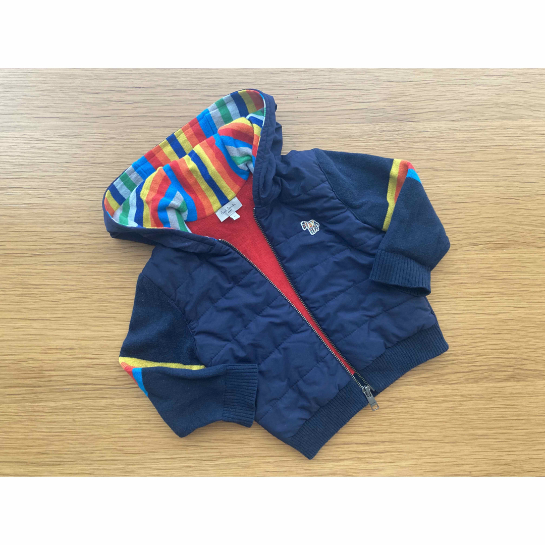 Paul Smith(ポールスミス)のPaul Smith BABYポールスミス☆ニットブルゾン2A キッズ/ベビー/マタニティのキッズ服男の子用(90cm~)(ジャケット/上着)の商品写真