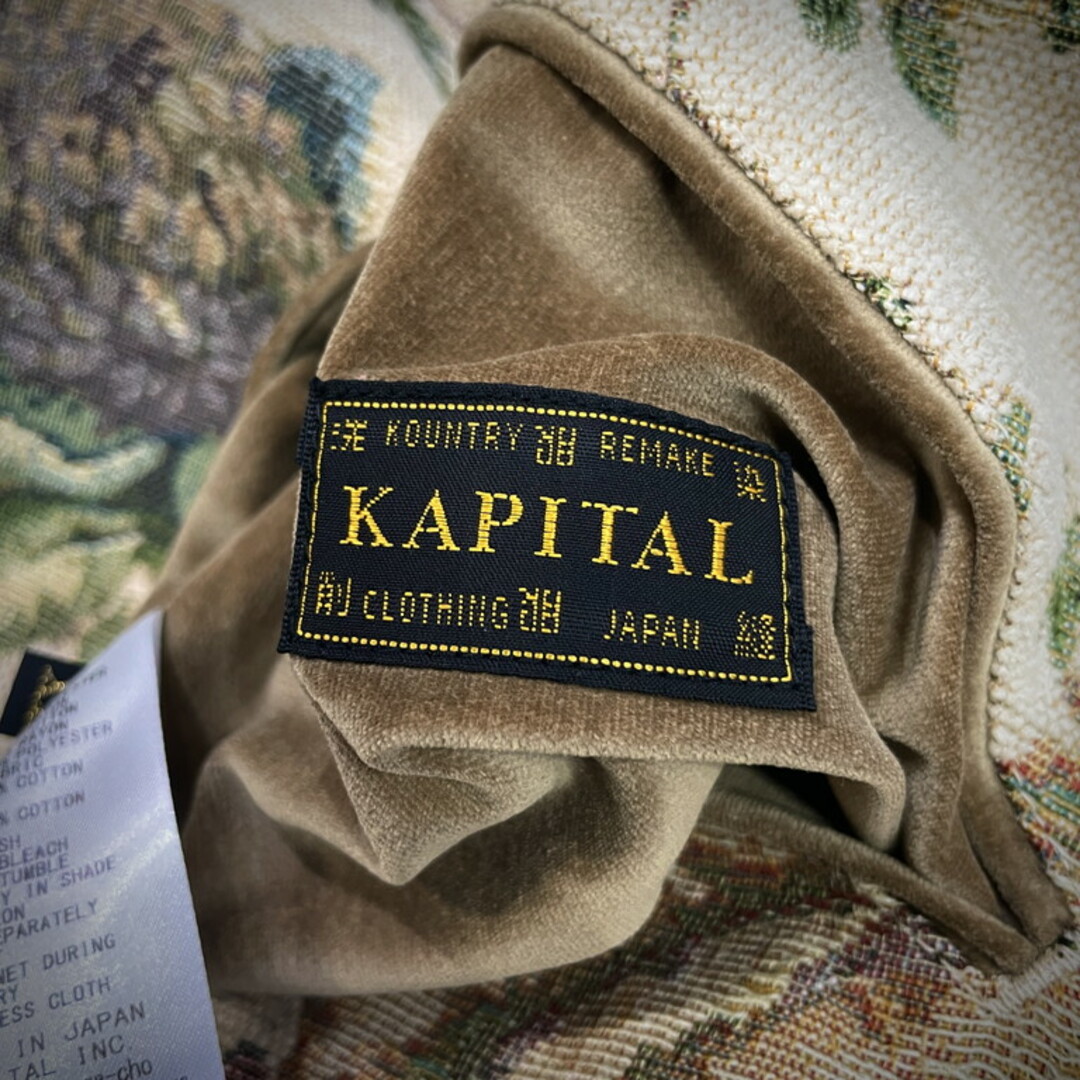 KAPITAL(キャピタル)のKAPITAL 21AW フローラルゴブランスーベニアジャケット 極美品 4 XL アウター ボンバージャケット スカジャン キャピタル メンズのジャケット/アウター(スカジャン)の商品写真