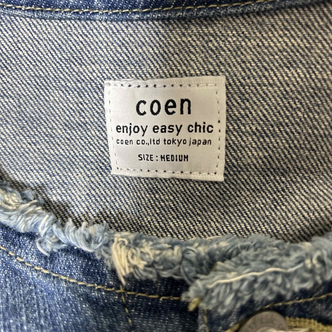 coen(コーエン)のcoen ジージャン レディースのジャケット/アウター(Gジャン/デニムジャケット)の商品写真