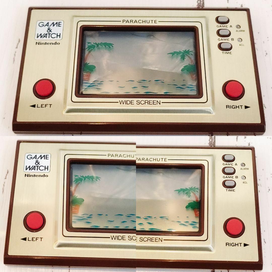 Nintendo ゲームウォッチ パラシュート 昭和レトロ 説明書 電池付き Nintendo ゲームウォッチ パラシュート 昭和レトロ 説明書 電池付き
