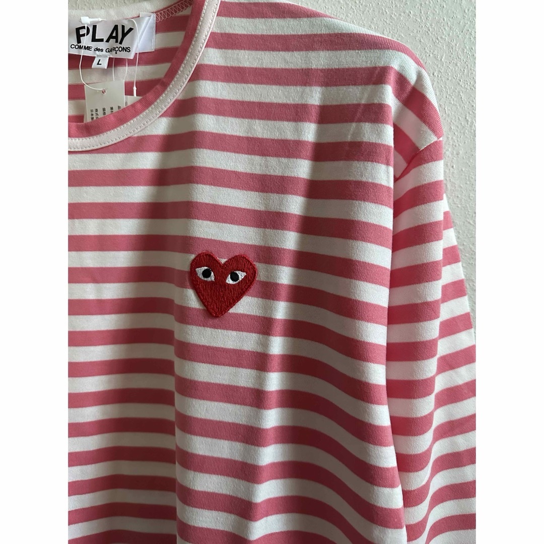 COMME des GARCONS(コムデギャルソン)のコムデギャルソン　PLAY COMMEDESGARCONS ロンT メンズのトップス(Tシャツ/カットソー(七分/長袖))の商品写真