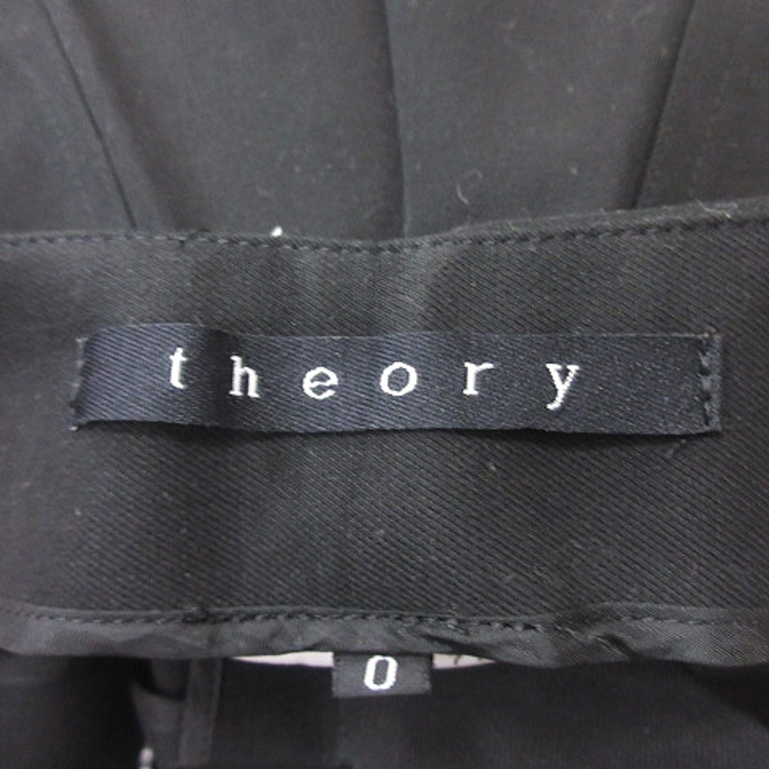 theory(セオリー)のセオリー ワイドパンツ 0 黒 ブラック /YI レディースのパンツ(その他)の商品写真