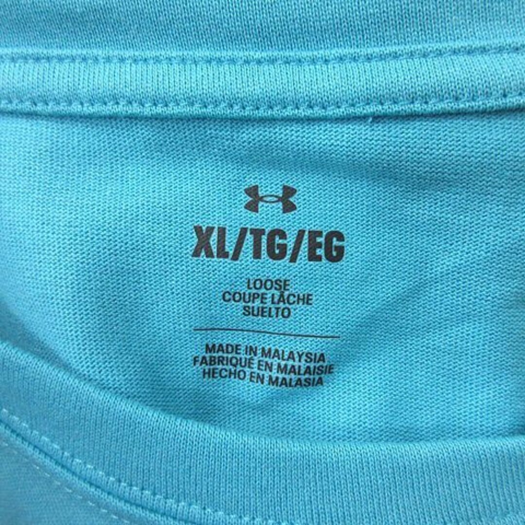 UNDER ARMOUR(アンダーアーマー)のアンダーアーマー Tシャツ カットソー 半袖 XL 青 ブルー /YI メンズのトップス(Tシャツ/カットソー(半袖/袖なし))の商品写真