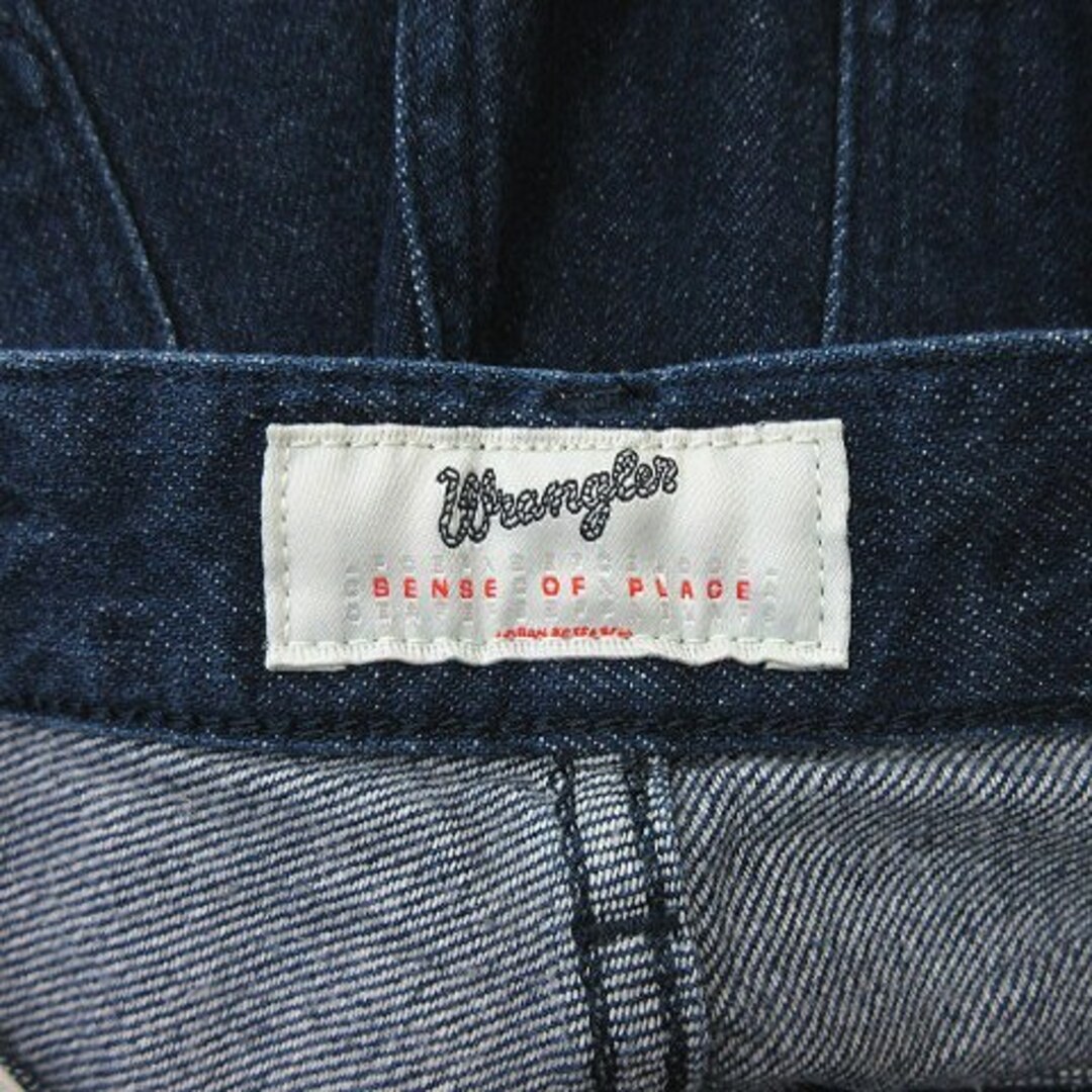 Wrangler(ラングラー)のラングラー ワイドパンツ デニム 36 紺 ネイビー /YI レディースのパンツ(その他)の商品写真